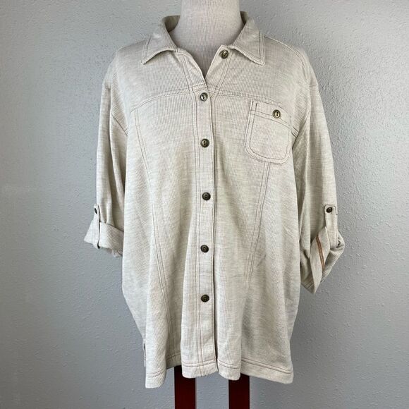 Bobbie Brooks Button Down Shirt Size XL EUC - Picture 1 of 6